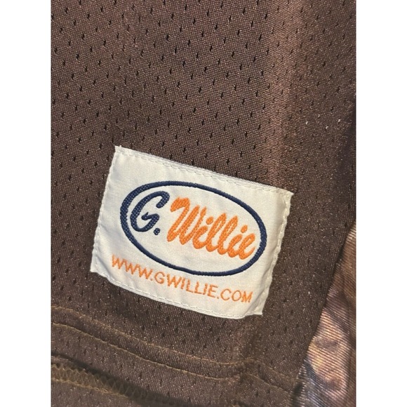 G.‎ Willie USA Camouflage Vintage Football Sports Jersey T Shirt SzL - Picture 5 of 5